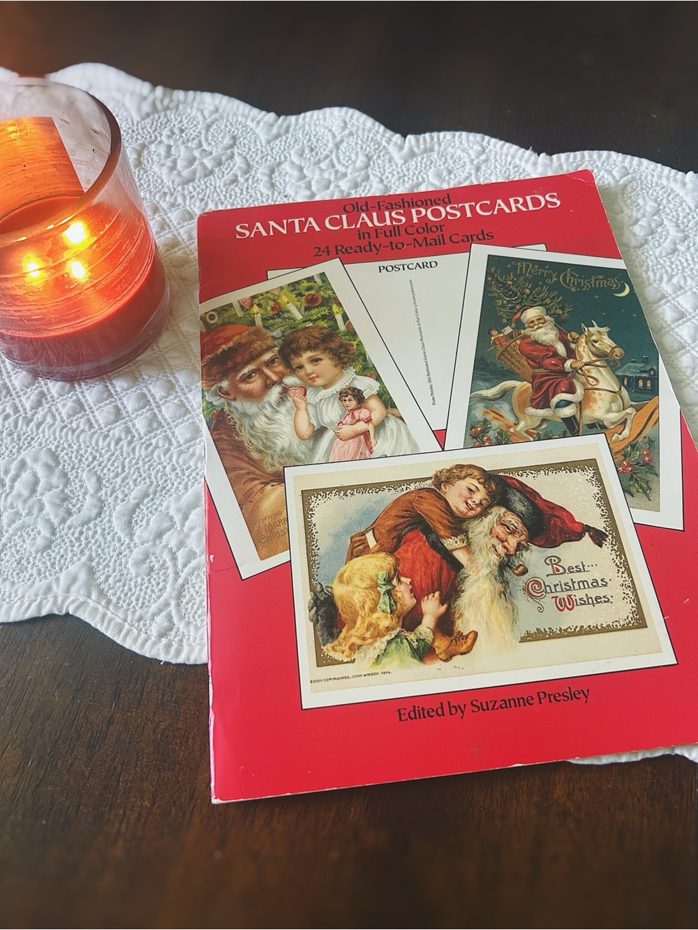 Santa Claus Postcards in Red – Edited by Suzanne Presley